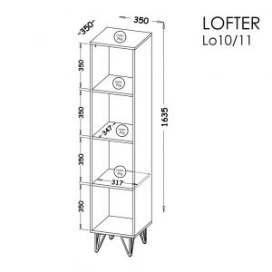 Stelāža Lofter 10