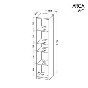 Stelāža Arca 11