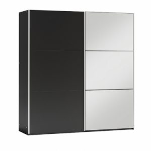 Skapis ar bīdāmām durvīm un spoguli Vigo 150