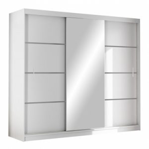 Skapis ar bīdāmām durvīm un spoguli Vista 250