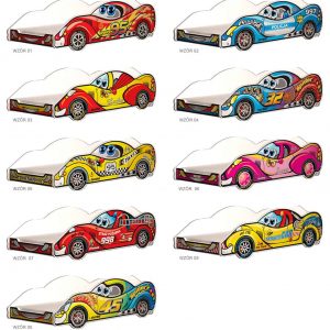 Bērnu gulta CARS 180