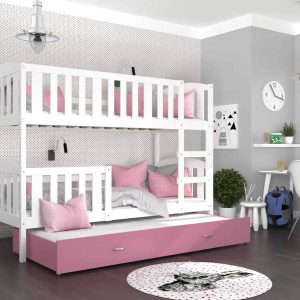 Divstāvu gulta KUBUS 3 MDF
