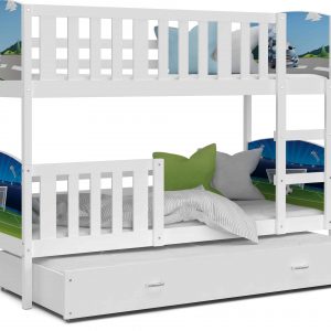 Divstāvu gulta TAMI 3 MDF grafika