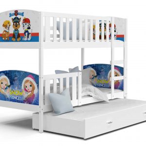 Divstāvu gulta TAMI 3 MDF grafika