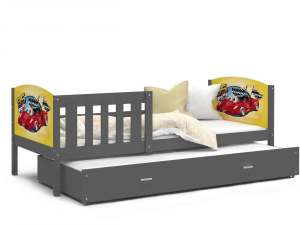 Divvietīga bērnu gulta TAMI P2 MDF grafika