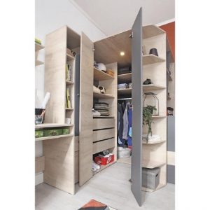 Skapis-garderobe DELTA DL 1 L/P