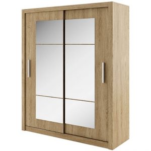 Skapis ar bīdāmām durvīm un spoguli IDEA ID02