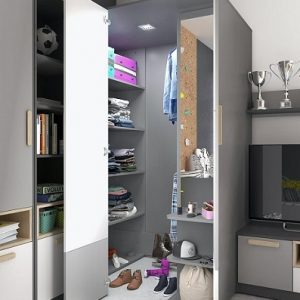 Skapis-garderobe POK PO-00L