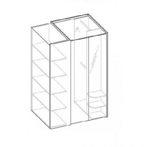 Skapis-garderobe PHILOSOPHY PH-00P