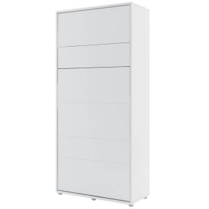BC-03 balta Vertikālā gulta BED CONCEPT BC-03 (90cm)
